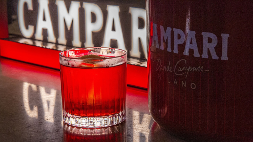 Το digestif της βραδιάς ήταν το Campari Negroni